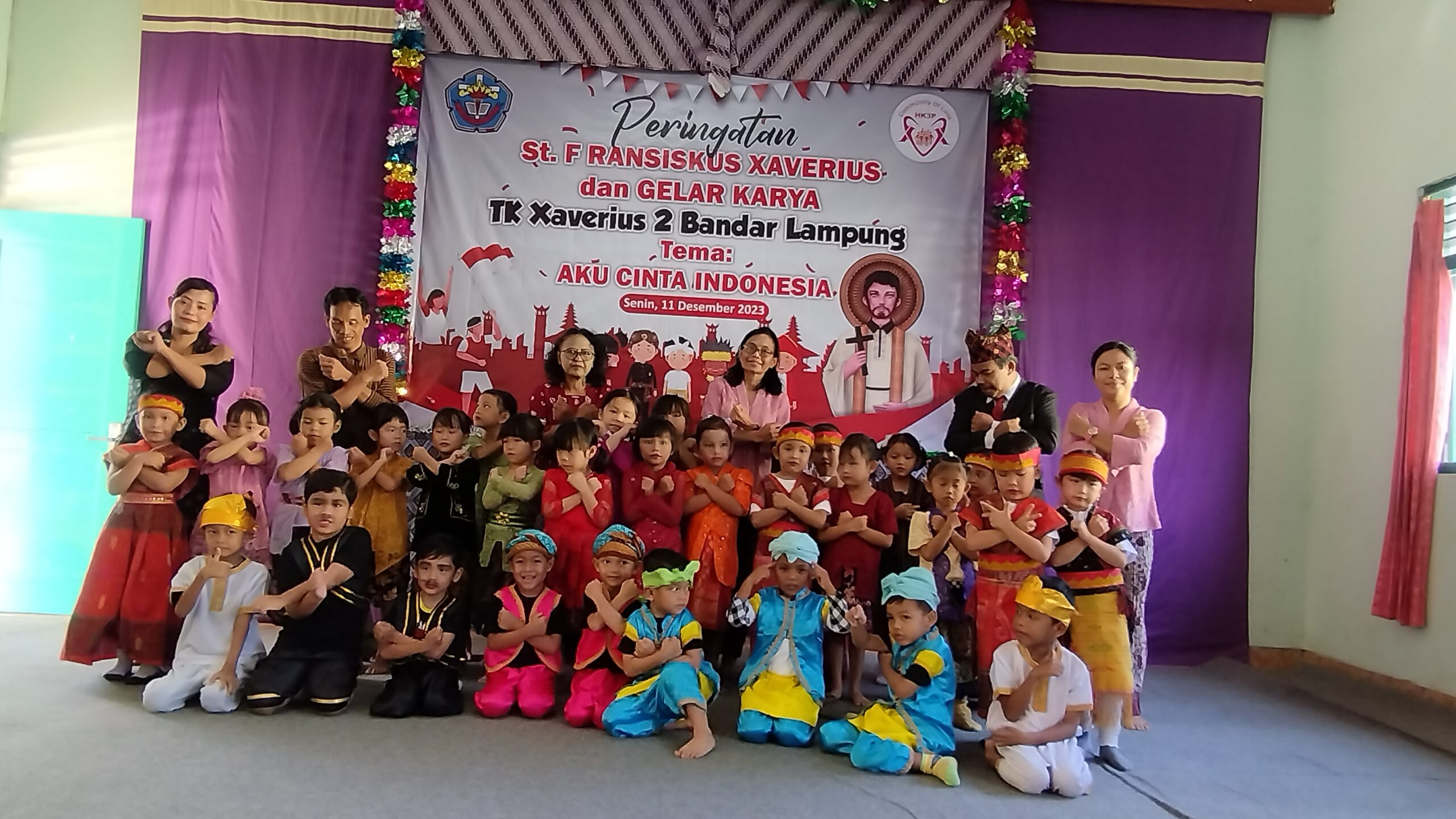 TK XAVERIUS 2 BANDAR LAMPUNG ADAKAN GELAR KARYA P5