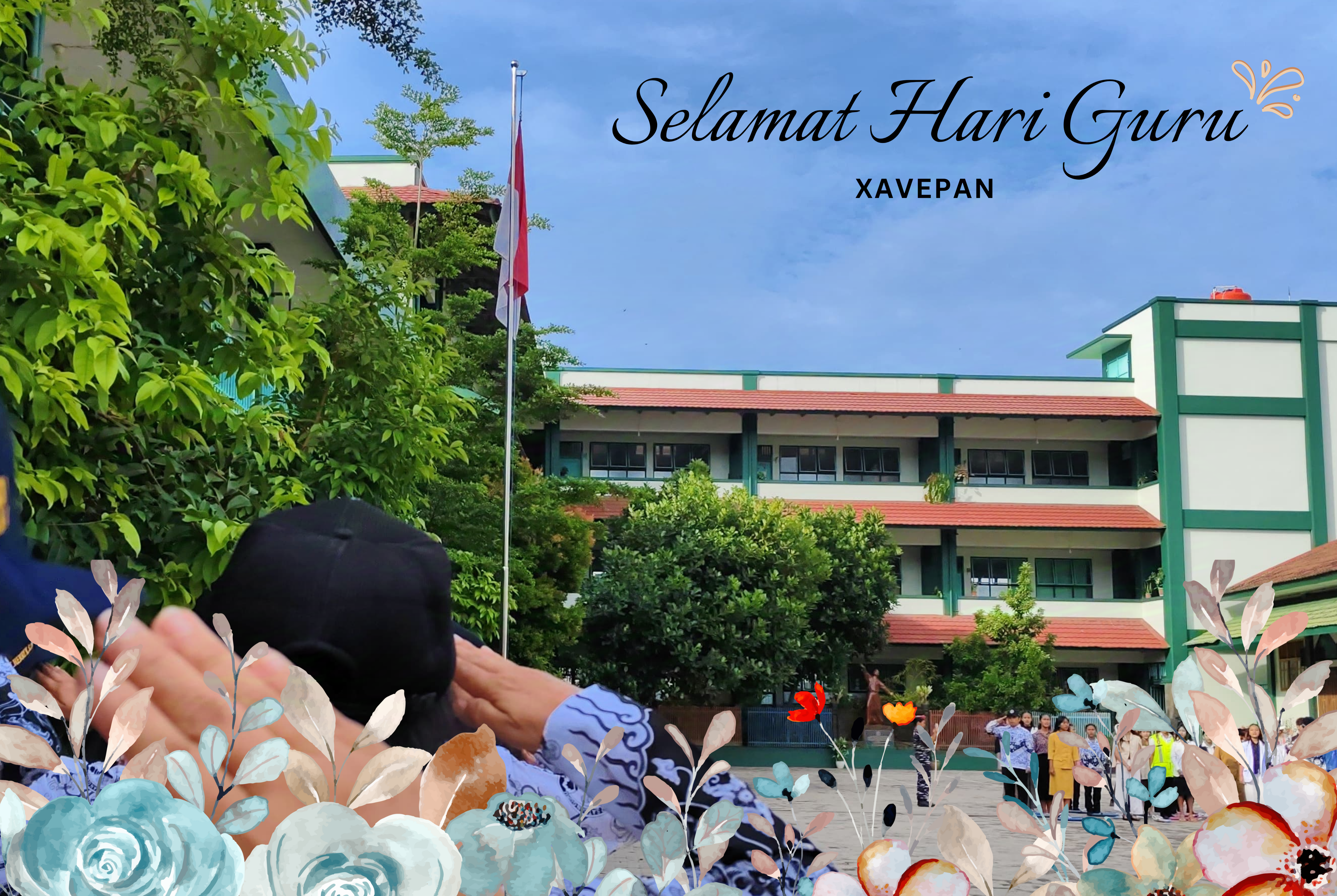 Perayaan Hari Guru di Komplek Xaverius Panjang Berlangsung Meriah dan Penuh Kehangatan