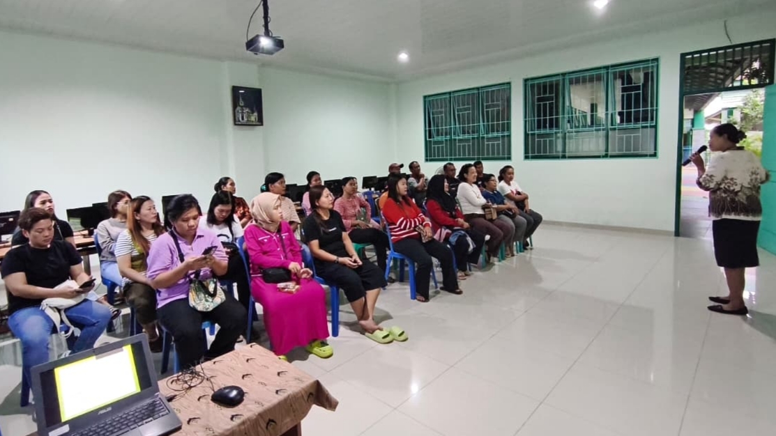 Pertemuan Orangtua TK A dan TK B di TK Xaverius 2 Bandar Lampung