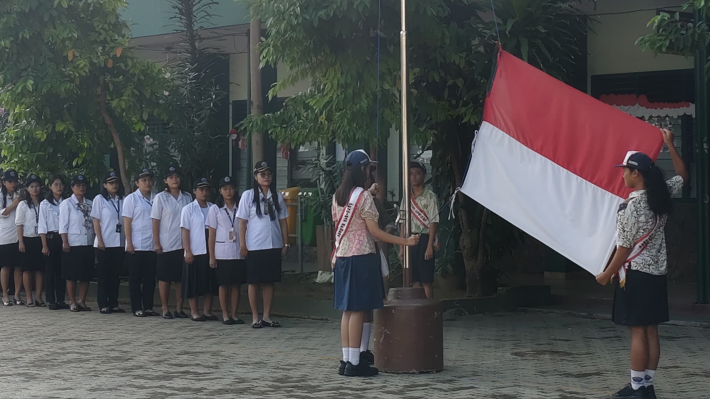 Peringatan Hari Kesaktian Pancasila di Komplek Xaverius Panjang