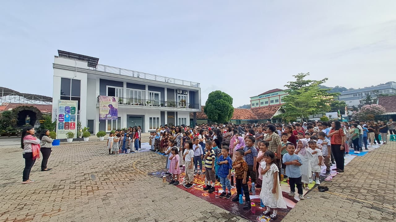 Rajutan Kasih di Xaverius Panjang: Rayakan Perbedaan dalam Hangatnya Halal Bihalal 1447 H