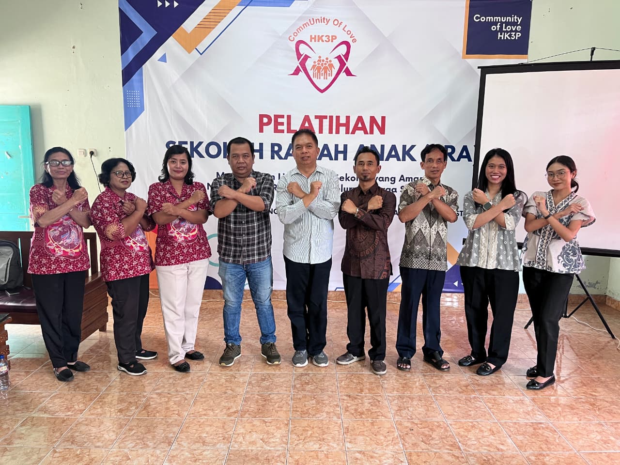 Pelatihan Sekolah Ramah Anak “Mewujudkan Lingkungan Sekolah yang Aman, Nyaman dan Ramah bagi Seluruh Warga Sekolah”